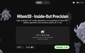 中国原创AI工具Hitem3D问世：实现“所见即所得”高清三维建模